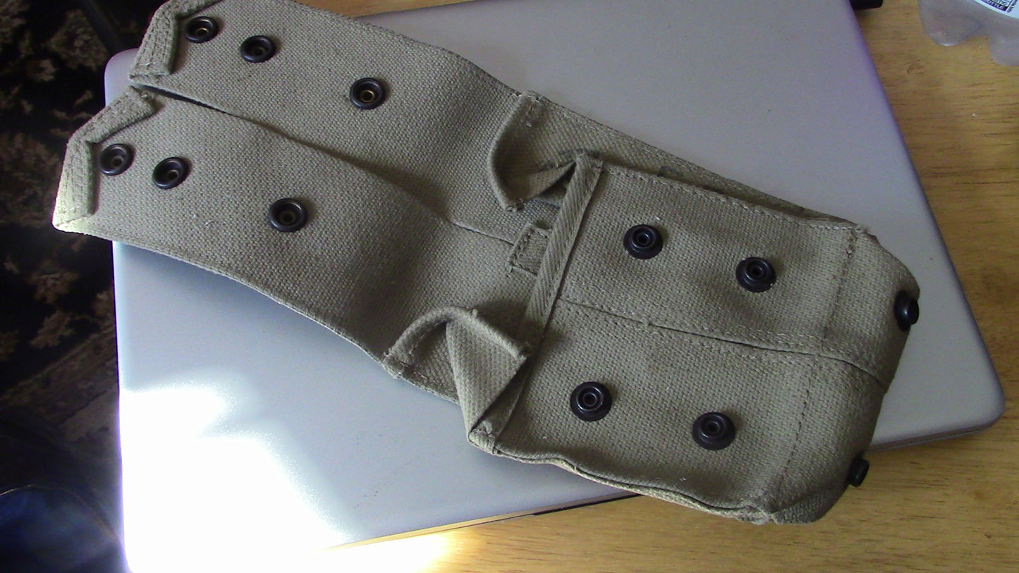 WWII-Army Two Pouch Grenade Holder