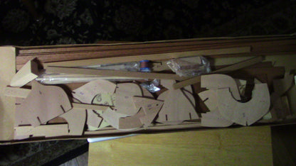 Wooden Model Frigate/Sailboat Kit: The Denmark "Fregatten Jyyland" 1961 Version