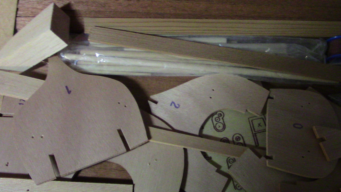 Wooden Model Frigate/Sailboat Kit: The Denmark "Fregatten Jyyland" 1961 Version