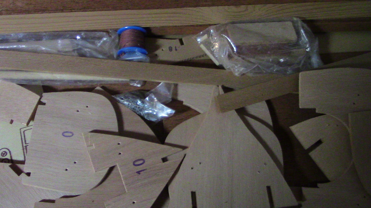 Wooden Model Frigate/Sailboat Kit: The Denmark "Fregatten Jyyland" 1961 Version