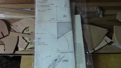 Wooden Model Frigate/Sailboat Kit: The Denmark "Fregatten Jyyland" 1961 Version