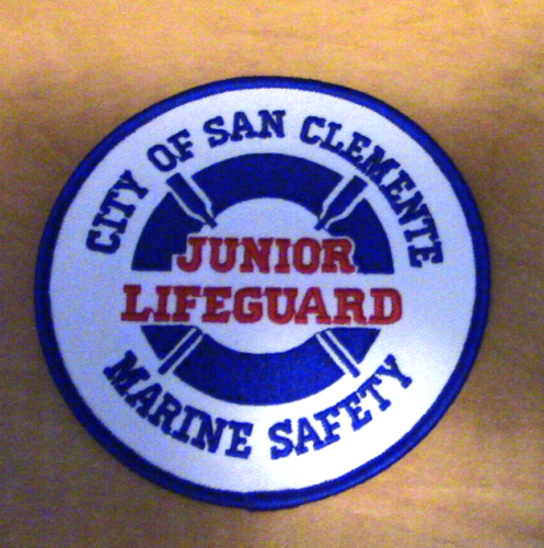City of San Clemente Junior Lifeguard (Marine Safety) Patch